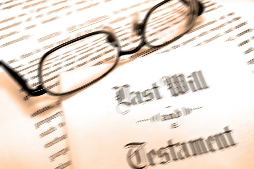 Executing a will